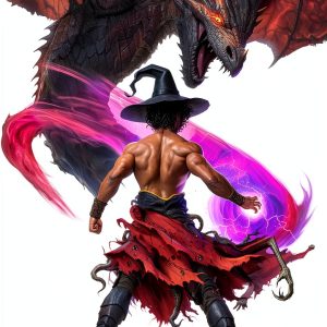 Overpowered Wizard Kindle Book Dungeons Dragons Gaming-0