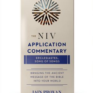 Zondervan NIV Application Commentary Old Testament Study-0