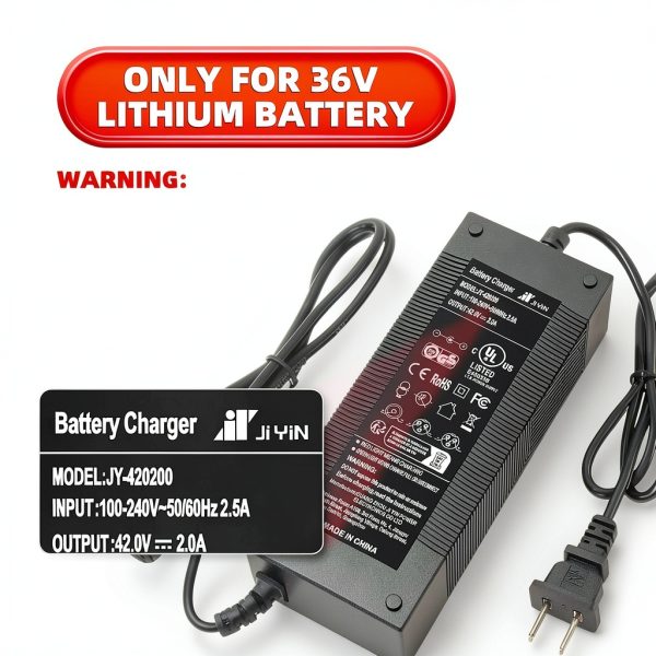 Brokeir 36V Scooter Charger Fast Intelligent Charging-1